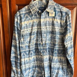 Arizona Jean Company Men's Blue Patterned Jacket